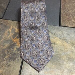 Vintage ZYLOS George Machado silk tie